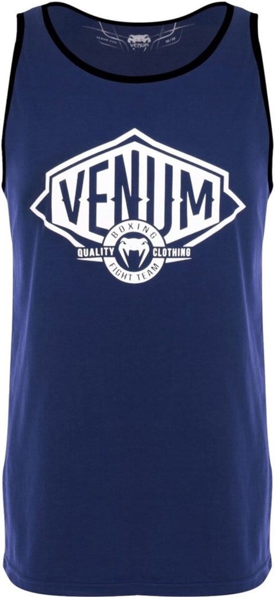 Venum Stamp Tanktop Katoen Blauw - M