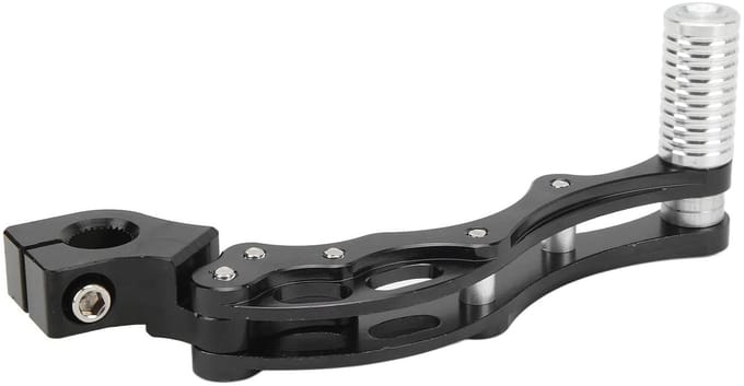 Allecto - Universele Kickstart Lever Starter voor Motorfiets en Scooter - Aluminium Legering (Zwart)