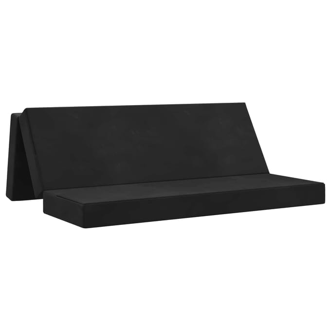 vidaXL - Vouwbare - Sofa - Bed - 200 - x - 67 - x - 45cm - Zwart