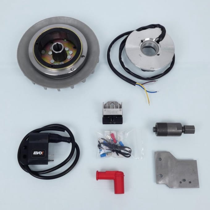 Stator rotor d allumage EVOK pour Scooter 12V cône 20mm / V5X1T Neuf