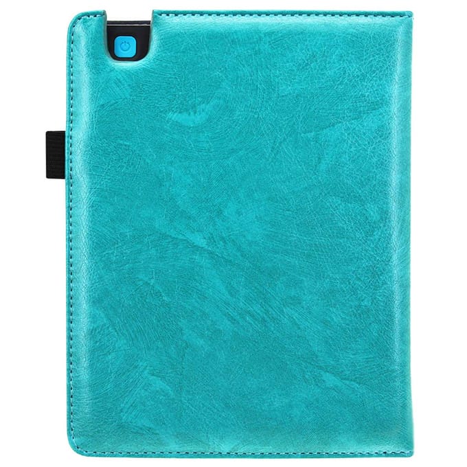 imoshion Luxe Effen Bookcase voor de Kobo Aura H2O Edition 2 - Turquoise