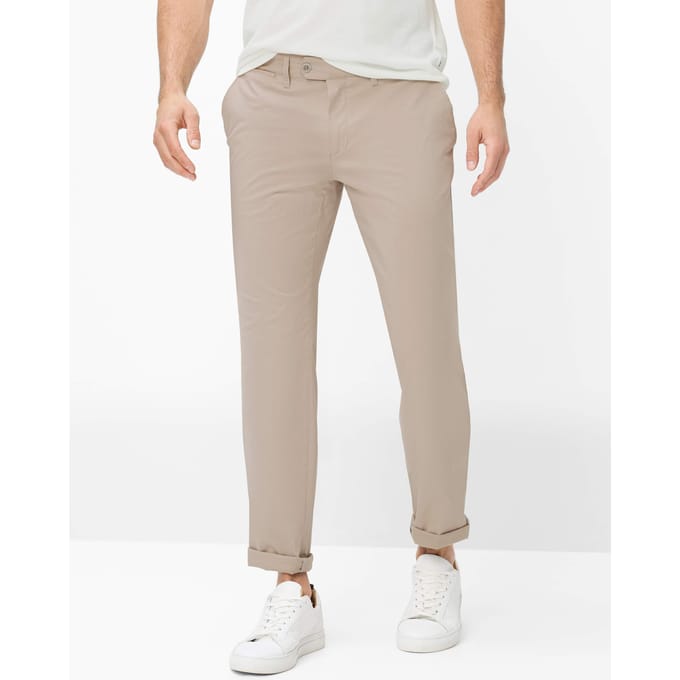 Eurex Heren Chino  Style JOE GREY BEIGE, lichtgrijs, maat 60
