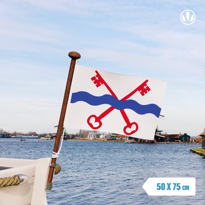 Vlag Leiderdorp 50x75cm