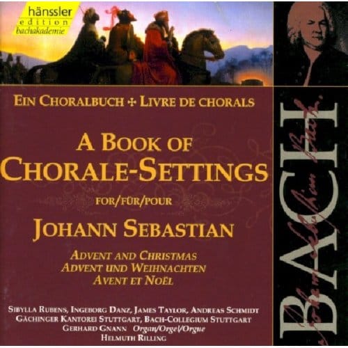Gerhard Gnann, Bach-Collegium Stuttgart, Helmuth Rilling - J.S. Bach: A Book Of Chorale-Settings For Johann Sebastian (CD)