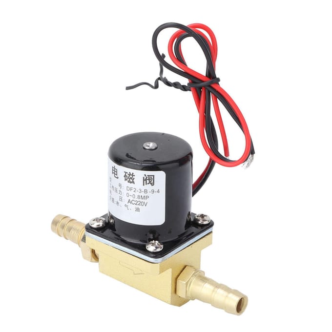 Lasmachine Magneetventiel 0 0.8mpa voor Water Gas Aron CO2 G1 8  (AC220V)