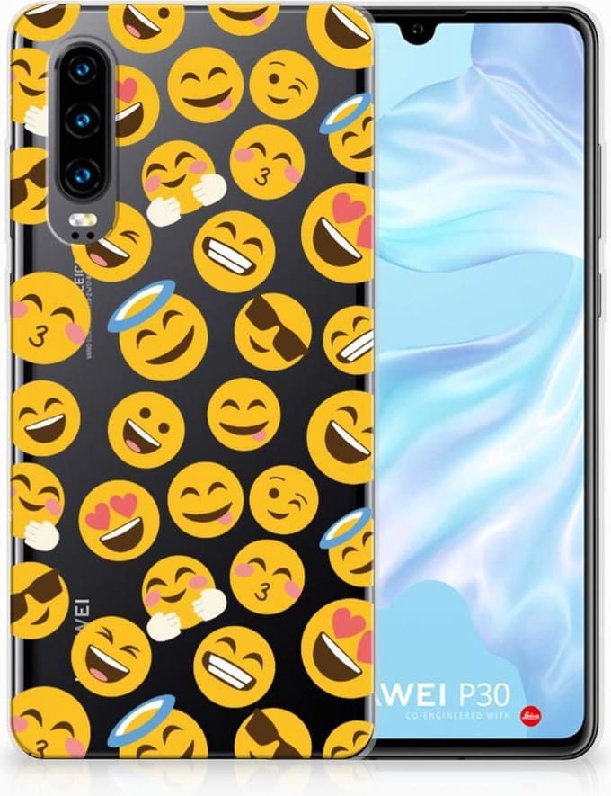 Huawei P30 TPU bumper Emoji