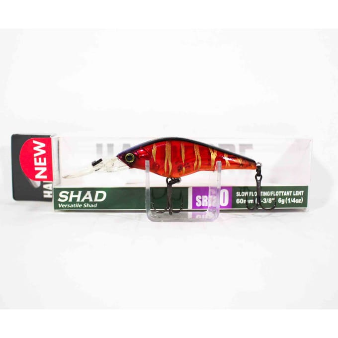 Yo Zuri Duel Hardcore Shad SR 60SF Langzaam drijvend kunstaas R1382-GSRT (7149)