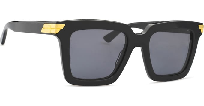Bottega Veneta Square Dames Zwart Grijs BV1005S