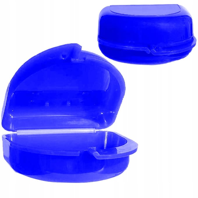 Orthodontische Apparatuur Opbergdoos – Beschermend Etui – Ventilatie – Navyblauw
