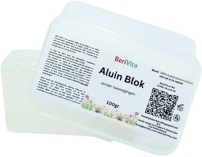 Aluinblok 100gr - 100% Puur Aluin met bakje