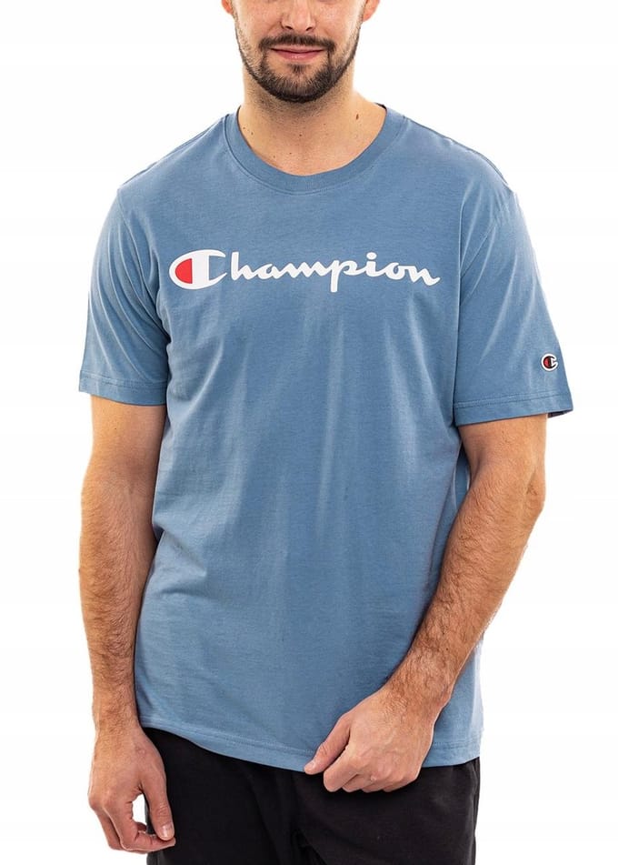 Champion T-shirt Heren - Blauw