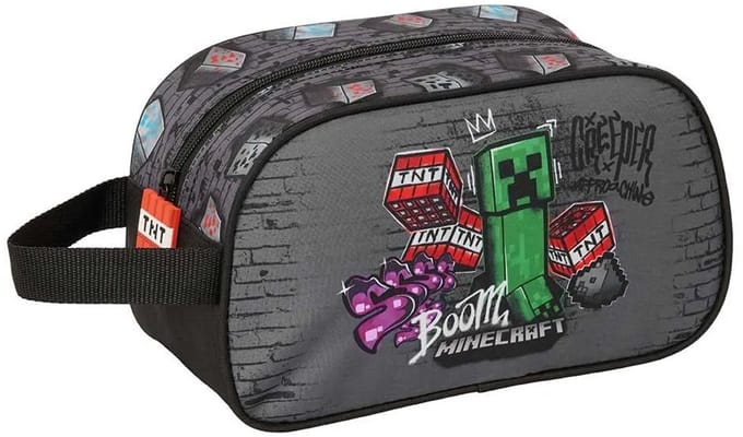 Minecraft Toilettas Grafitti - 26 x 15 x 12 cm - Polyester