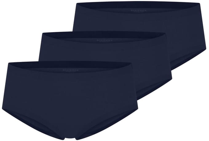 Schiesser Dames naadloze panty 3 pack Invisible Cotton