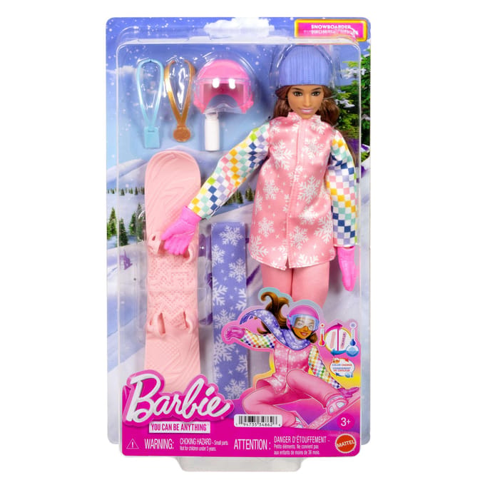 Barbie Career Deluxe Snowboarder