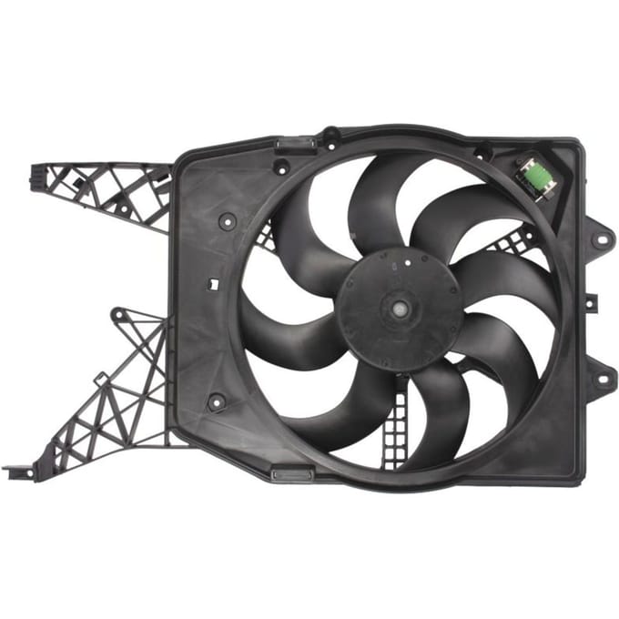 Koelventilatorwiel, motorkoeling DENSO DER20010
