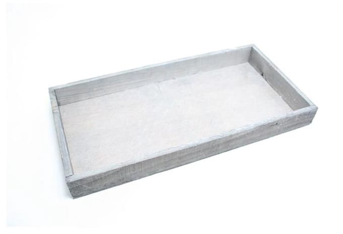 Dienblad Firmiana 32x20cm grijs