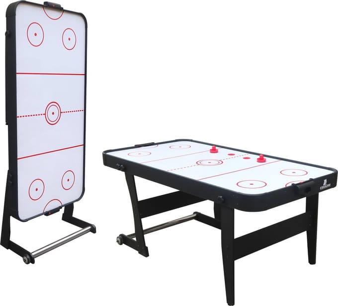 Cougar Icing XL opklapbare Airhockey tafel - 6ft. - Incl. Pushers en Pucks