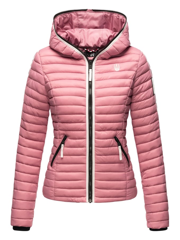 Navahoo Dames Gewatteerde Jas Kimuk Princess – Licht, Modern & Met Capuchon