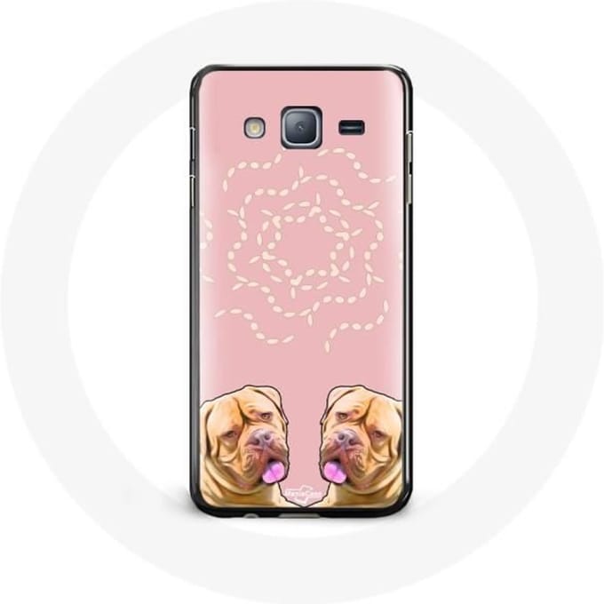 Coque pour samsung galaxy J5 2016 Dogue de Bordeaux symétrique photo