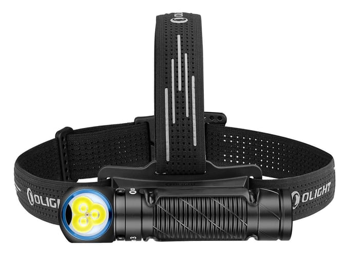 Olight Perun 3 Zwart Oplaadbare Zak- En Hoofdlamp 3000 Lumen