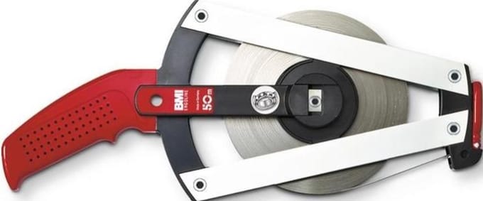 Ergoline - Meetband - Aluminium Frame - 50 m