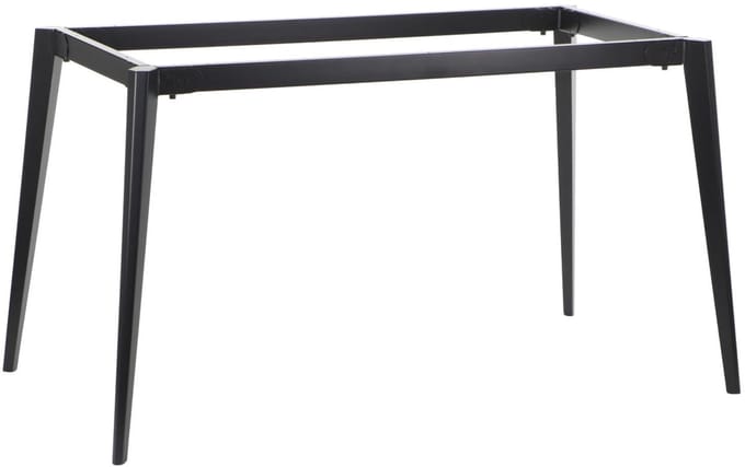 Stema - Stelaž Ramowy - 155x74 cm - Zwart - Filcvoeten