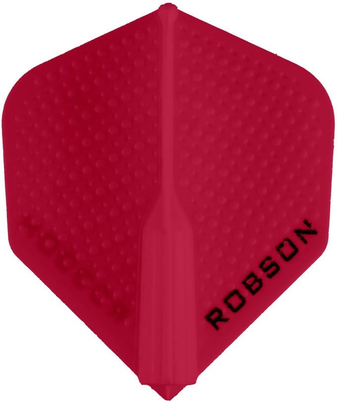 Bull's Robson Plus Dimpled Red No.2 - Dart Flights