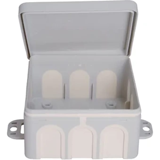 Kopp Kabeldoos + Doordruk Membramen Ip54 80x80x40mm Grijs