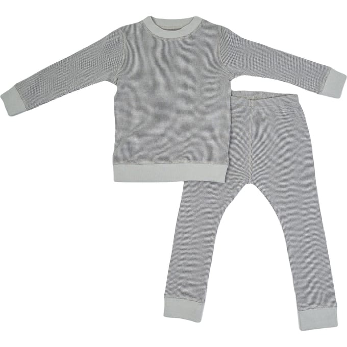Kinderpyjama maat 92 - 18-24 maanden - Grijs - Elastisch katoen
