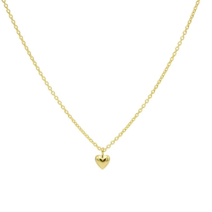 Karma Ketting 3D Heart Goud