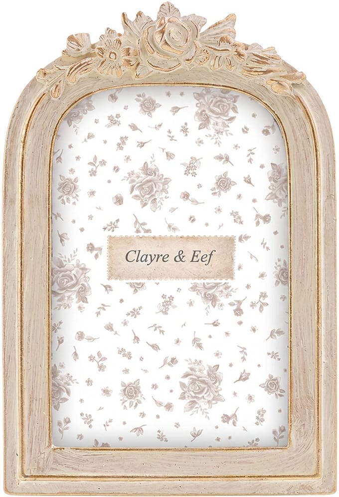 Clayre & Eef Fotolijst Beige Kunststof