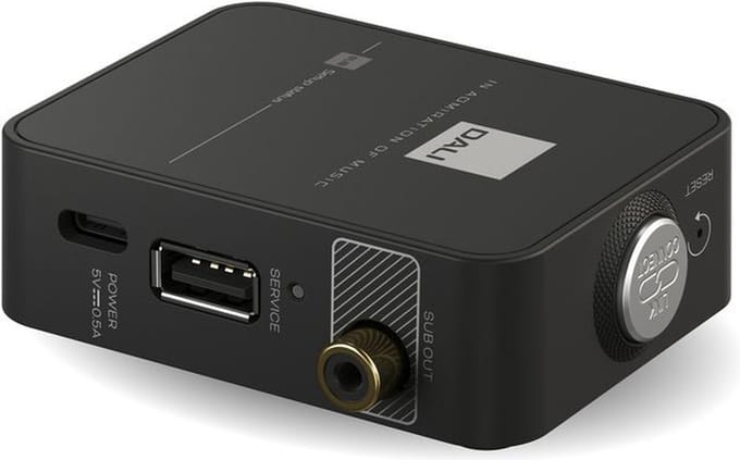 Dali WSR Wireless Subwoofer Receiver - zwart
