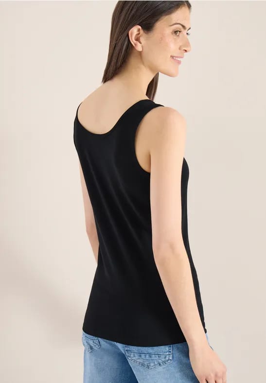 Basic top met ronde hals in een 2-pack