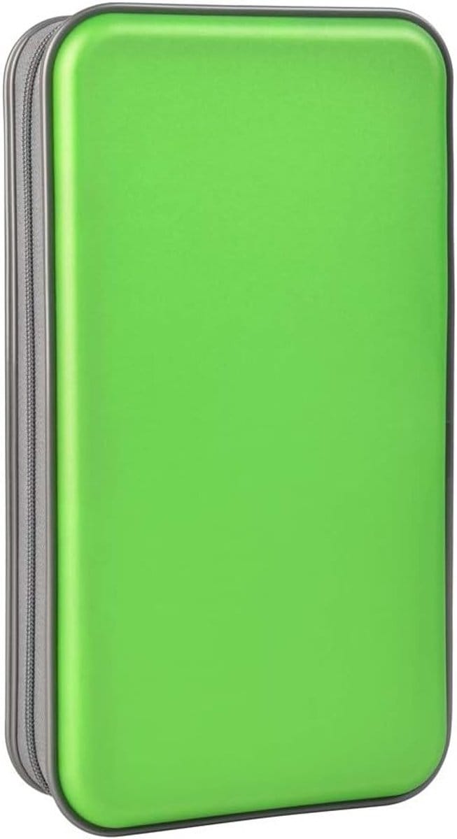 CD Case voor 96 CD's - Draagbare Plastic DVD Pouch met Rits - Beschermende Opbergoplossing voor Auto en Reizen
