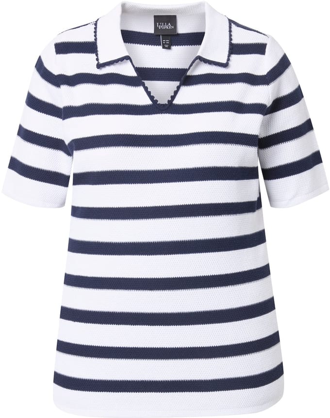 Ulla Popken - Dames - Pullovers - Off-white - Maat 46+