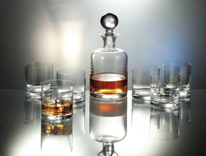 Kristallen whiskey set Boha 7 delig. 1 karaf + 6 whiskyglazen