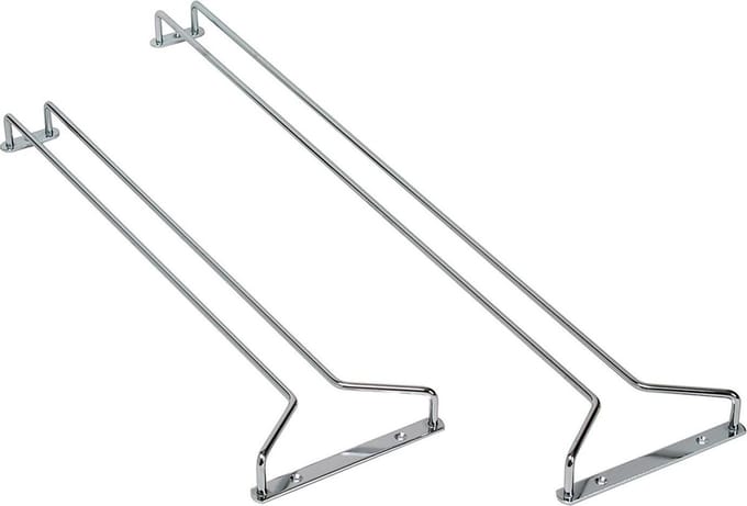 Glazenrek Chroom 615x115mm