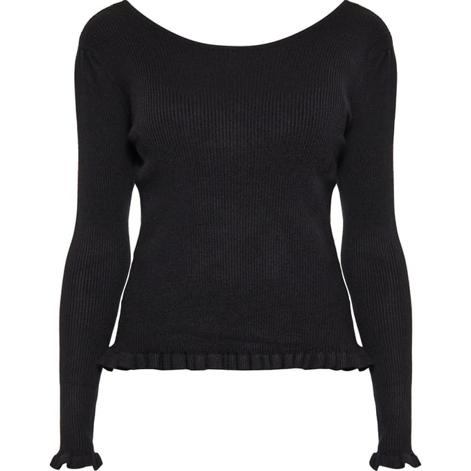 Faina Jumper Dames zwart