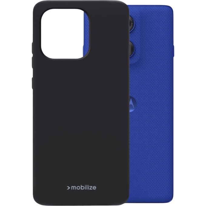Mobilize Motorola Edge 60 Pro TPU Hoesje Zwart
