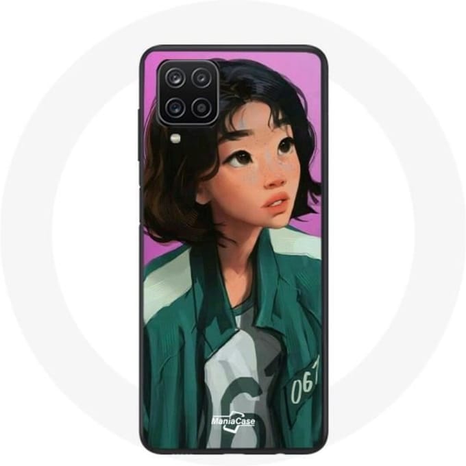 Coque Samsung Galaxy A12 Squid Game Kang Sae Byeok art