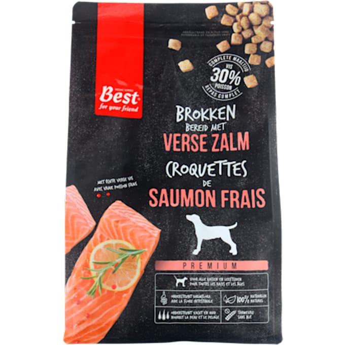 Hondenbrokken zalm