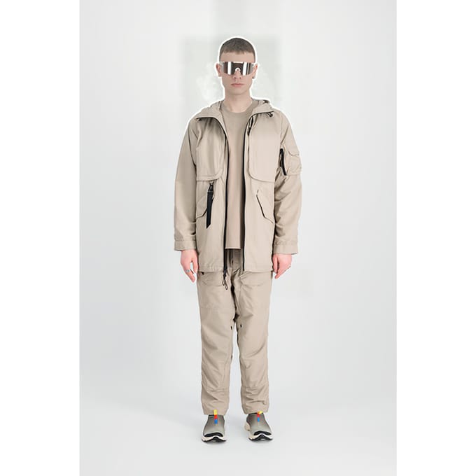 Alpha Industries Utility Fishtail Jacket Uv Vintage Sand Taglia: S | Giacche leggere Outlet | Uomo | Marrone