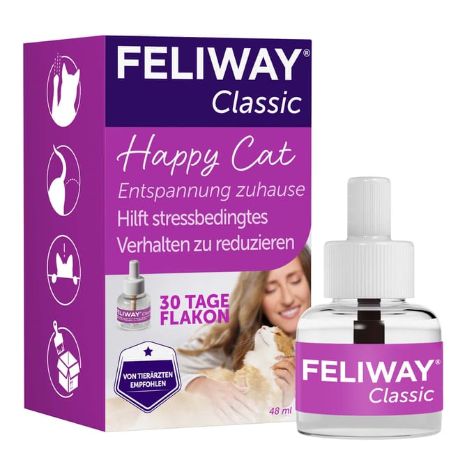 Accessoires: Navulfles voor 30 dagen, 48 ml voor FELIWAY Classic Kat