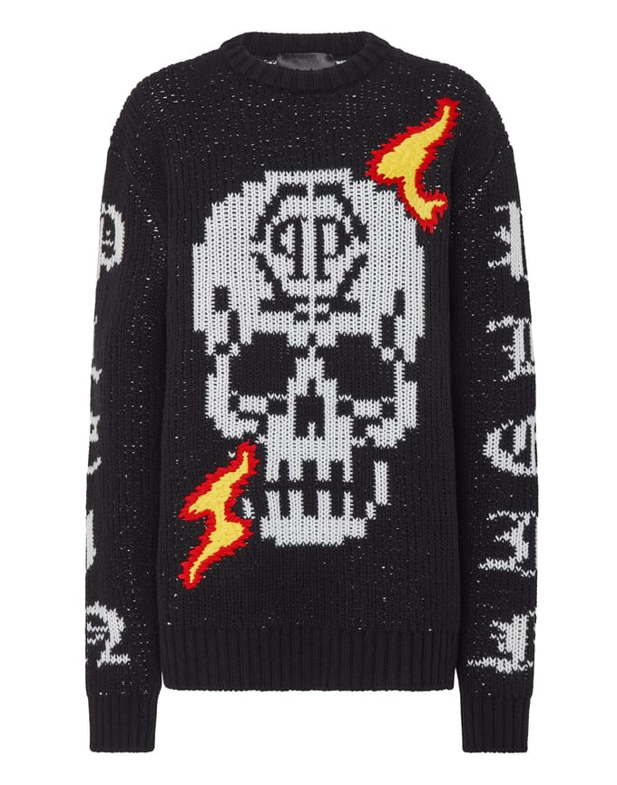 Pullover Ronde Hals Skull