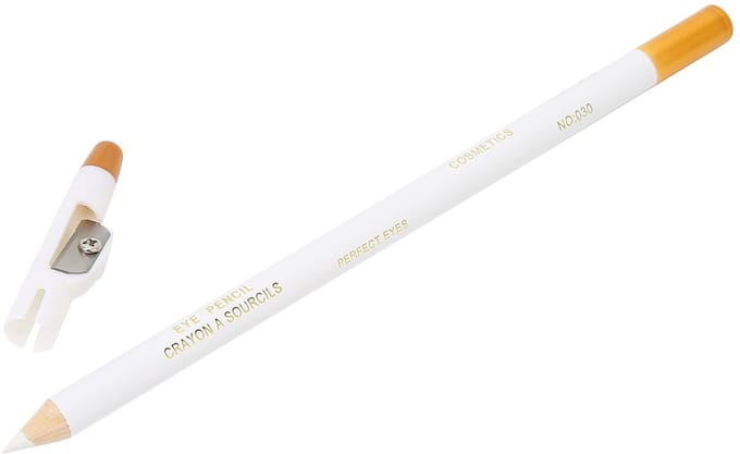 Dailygoods- Baardpotlood Professionele Set - Baardvulpen - Baardstift - Kappersstift - Puntenslijper - Compact Ontwerp
