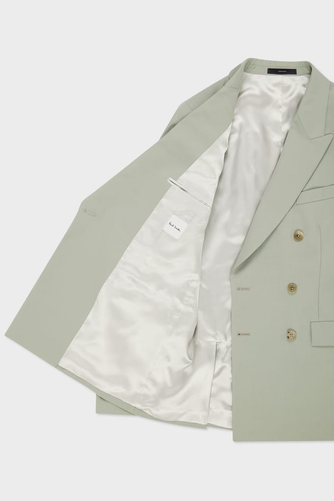 Paul Smith Jacket Lt Greyish Green Taglia: 52 | Pantaloni da completo Outlet | Uomo | Verde