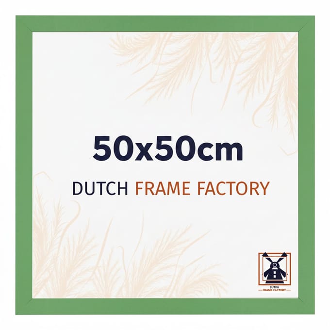 Fotolijst 50x50 cm - MDF - Groen - Benno