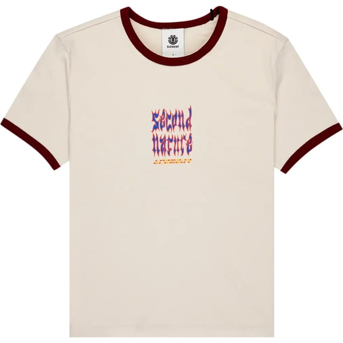 Dames-T-shirt Element Second Nature Ringer