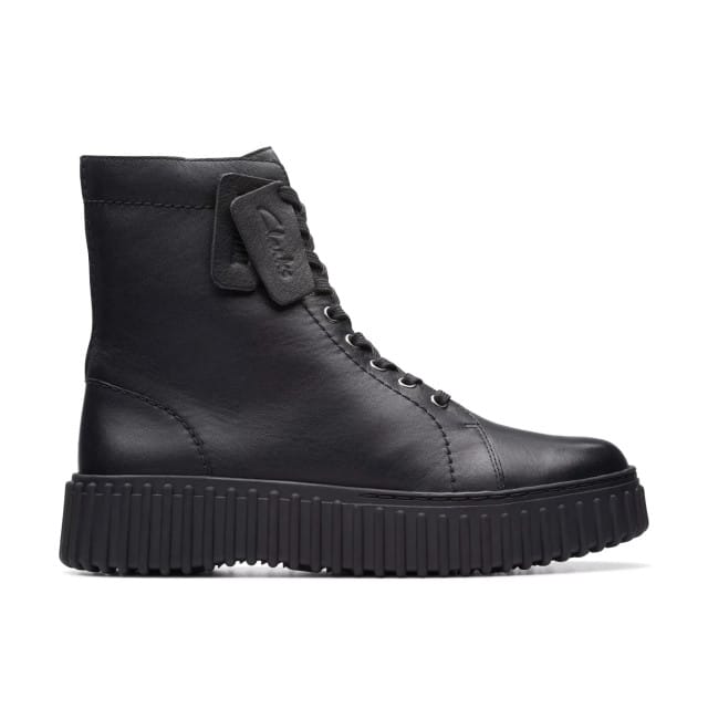 Clarks Torhill Rise - dames laars - Zwart - maat 36 (EU) 3.5 (UK)