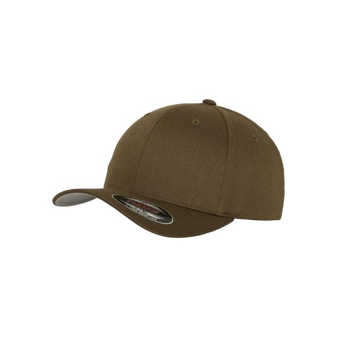 Flexfit Wooly Combed Junior Pet Groen Man